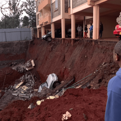Tenants Ordered to Vacate Grafion Apartments in Ruaka After Car Park, Wall Cave in