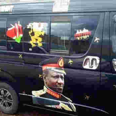 Kiambu MCA with Van Bearing Portrait of Ruto in Military Uniform Charged, Detained