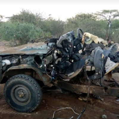 10 Kenyan Police Officers Killed in IED Attack