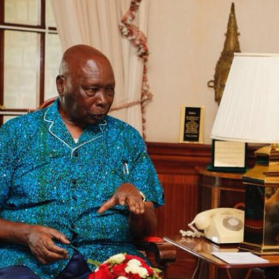 Retired President Moi Still Admitted at Nairobi Hospital