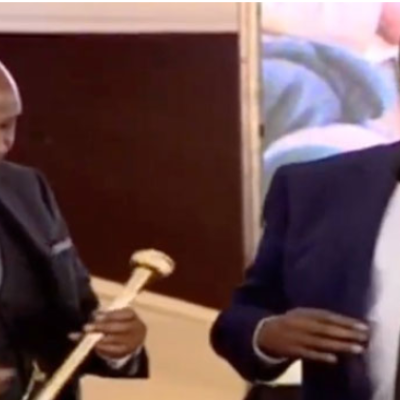 Senator Gideon Moi Officially Named Mzee Moi's Political Successor, Handed the Famous ‘Fimbo ya Nyayo’ 