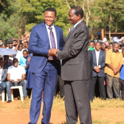 Kalonzo, Machakos Governor Mutua Bury the Hatchet