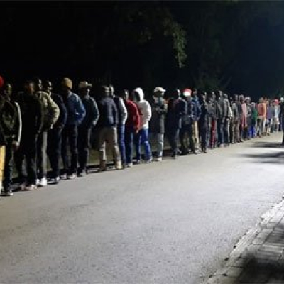 PHOTOS: Thousands of Mourners Arrive at Kabarak for Moi's Final Send-Off