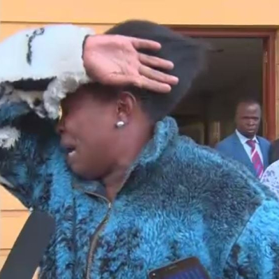 'My Son is Becoming a Chokora, No Longer Speaks German', NYS Scandal Suspect Phyllis Ngirita Cries Outside Court [VIDEO]