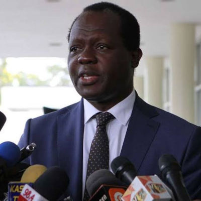 Jubilee Secretary General and CS without Portfolio Raphael Tuju Involved in a Road Accident