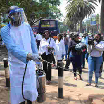 Nairobi CBD Fumigated to Control Spread of Coronavirus 