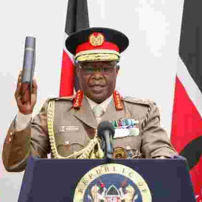 General Robert Kibochi Sworn-In as New Kenyan Military Chief