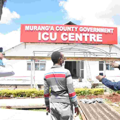 Murang’a Governor Mwangi wa Iria Builds 35-Bed Capacity ICU Facility in 21 Days [PHOTOS]