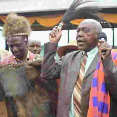 DP William Ruto Cleansed by Talai Elders to Protect Him from Bad Omen