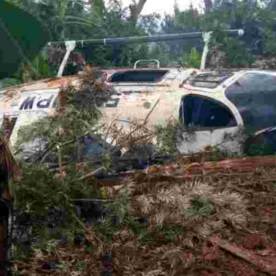 Six Injured as Kenya Police Helicopter Crashes in Meru