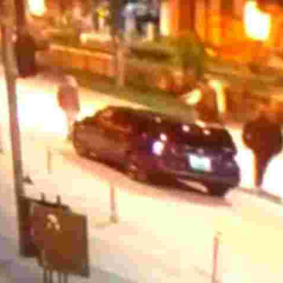 Uhuru Captured on CCTV Driving Raila into Nairobi CBD on Monday Night [VIDEO]