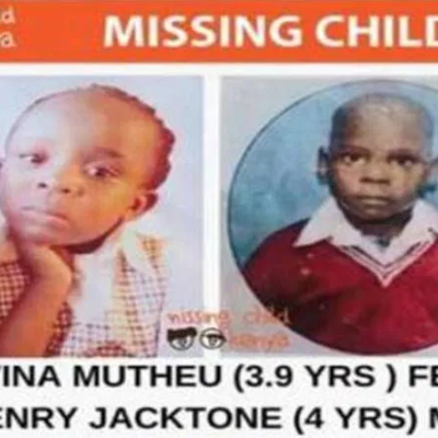 Decomposing Bodies of Two Missing Kids Found Inside a Car at Athi River Police Station 