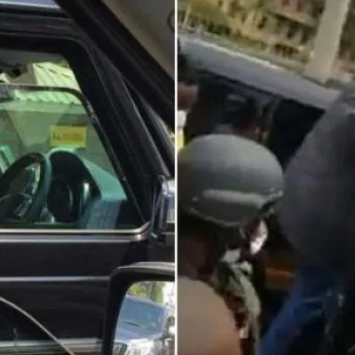Video Captures Uhuru Driving Himself in Nairobi CBD
