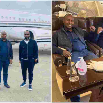 Joho Hires Lavish Private Jet to Visit Ailing Raila in Dubai