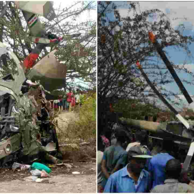 Two Killed After Kenyan Military Helicopter Recently Acquired from the US Crashes