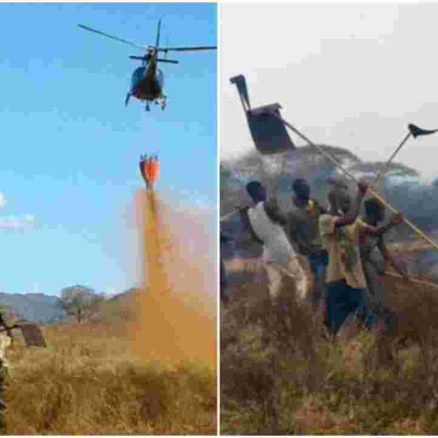 Police Launch Hunt for Arsonists Who Torched Tsavo West, Kenya's Largest National Park 