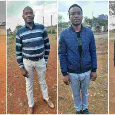 Four Kenyans Arrested for Conning Foreigner Sh29 Million in Fake Gold Deal 