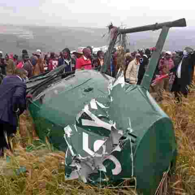 Video Captures Moment Chopper Carrying Narok Governor Ole Tunai Crashed