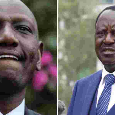 Raila Dares Deputy President William Ruto to Resign from Government