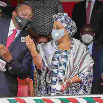 Uhuru, Margaret Kenyatta Become the First Kenyans to Receive Huduma Namba Cards
