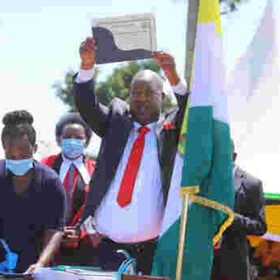 Amos Nyaribo Sworn-In as New Nyamira County Governor 