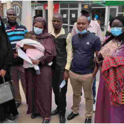 Baby Whose Kenyan Mother Died Giving Birth in Saudia Arabia Arrives Home 