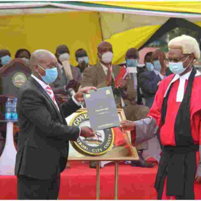 Speaker Benson Mutura Sworn-In as Acting Nairobi Governor 