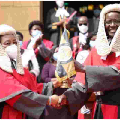 Chief Justice David Maraga Hands over Instruments of Power as He Exits Office