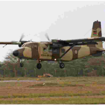 Kenya Military Aircraft Crashes in Voi After Leaving Nairobi 