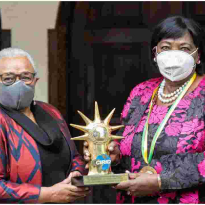 Mama Ngina Kenyatta Receives Macky Sall Prize for Dialogue in Africa 