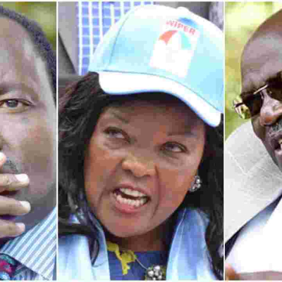 Muthama Accuses Kalonzo of Having an Affair with His Former Wife