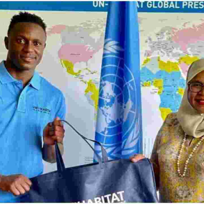 Footballer Victor Wanyama Partners with UN-Habitat to Support Kenyans Living in Slums 