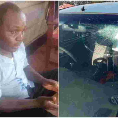 Rogue Matatu Driver Caught on Camera Smashing Woman’s Car Windscreen Arrested 