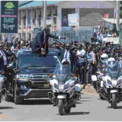 Security Lapse: Man Drives into State House After Following Uhuru's Motorcade 