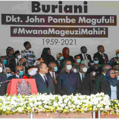President Uhuru Attends Magufuli’s State Funeral in Tanzania 