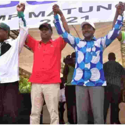 Kalonzo, Mudavadi, Wetang'ula and Moi Unveil New Political Coalition Ahead of the 2022 Elections
