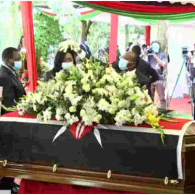 Late Kiambaa MP Paul Koinange Buried in Emotional Sendoff