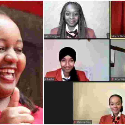 Waiguru Over the Moon as Son Helps Brookhouse School Win Continental Competition