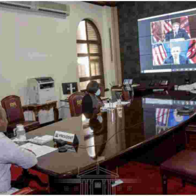 Uhuru Holds Talks with US Secretary of State, UK Prime Minister