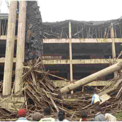 8 Injured After Sh379 Million Nyamira County Assembly Building Under Construction Collapses 