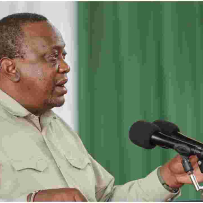 Security Swings into Action as Intruder Tries to Charge Towards President Kenyatta [VIDEO] 