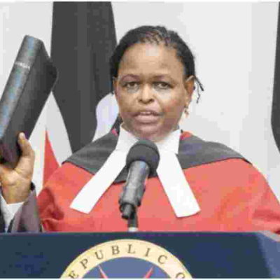 Martha Koome Sworn in as Kenya's First Female Chief Justice 
