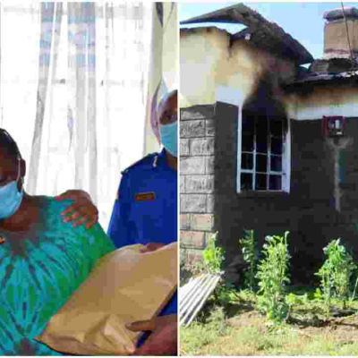 Uhuru Condoles with Policewoman Who Lost Three Kids and Nanny in a House Fire 