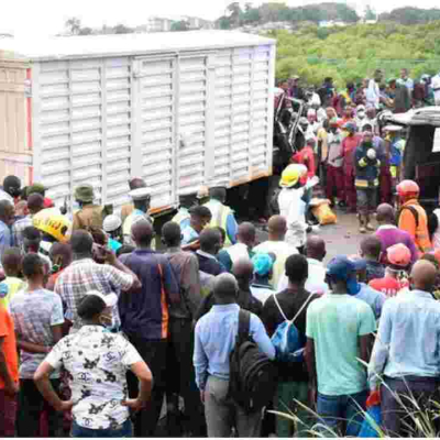 Five Family Members Killed in a Grisly Road Accident Along Nairobi-Mombasa Highway 