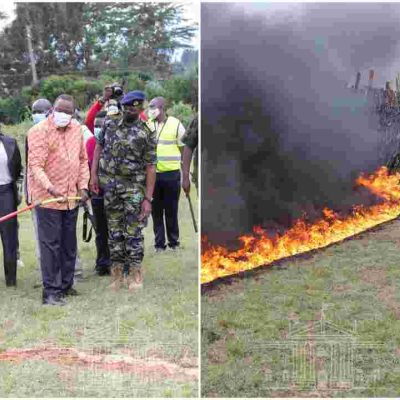 Uhuru Offers Jobs to Kenyans Making Illegal Guns at Home 