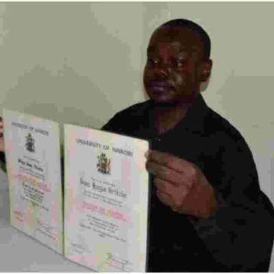Kenyan Man with First Class Honors and Masters Remains Jobless for 14 Years for Being 'Overqualified'