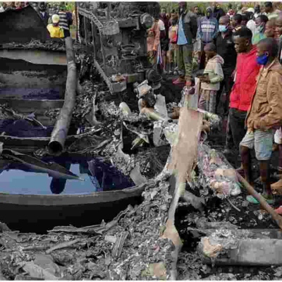 13 People Killed as Fuel Tanker Explodes along Kisumu-Busia Highway 