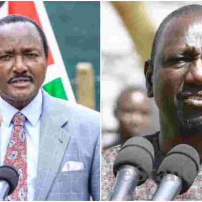 Kalonzo to Sue Deputy President William Ruto for Defamation 