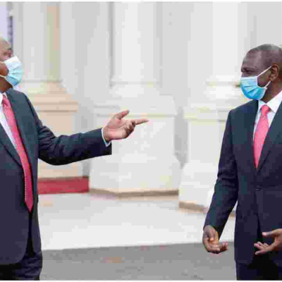 Resign If You Are Unhappy, Uhuru Dares Deputy President William Ruto 