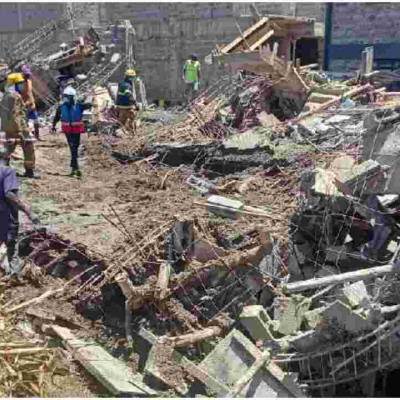 Unknown Number Feared Trapped as Unfinished Building Collapses in Kisumu